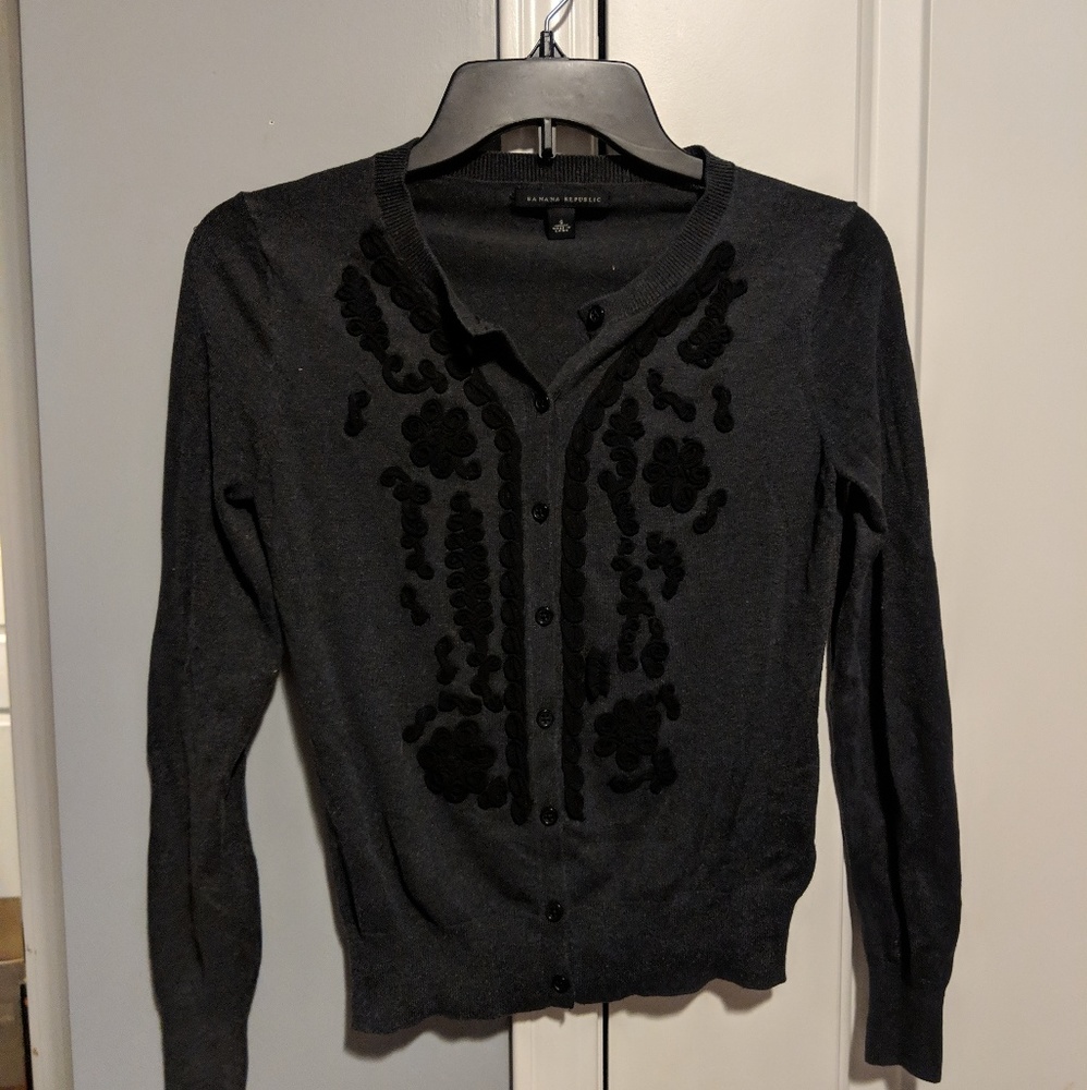 Super soft Banana Republic Grey Cardigan